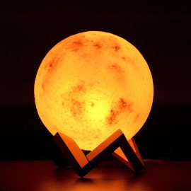 Full Moon Himalayan Salt Lamp
