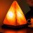 Hand-Carved Pyramid Shape Himalayan Crystal Salt Lamp – Natural Air Purifier & Ambient Glow