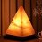 Hand-Carved Pyramid Shape Himalayan Crystal Salt Lamp – Natural Air Purifier & Ambient Glow