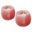 Himalayan Salt Candle Holder Natural Shape (Pack of 2) – Handcrafted Tealight Set for Warm Glow & Air Purification