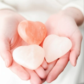Massage Stone Heart Shaped